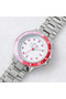 Tikkers Pink Dial Silver Link Bracelet 