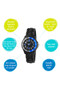 Tikkers Time Teacher Black Silicone