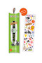 Tikkers Time Teacher Black Canvas Strap Watch