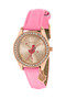 Tikkers Flamingo Pink Heart Charm Watch