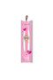 Tikkers Flamingo Pink Heart Charm Watch