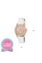 Tikkers White Chrono Fashion Straps Sparkle Dial Watch