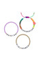 Tikkers Pink Stone Watch + Bracelets Set