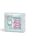 Tikkers Green Heart Velcro Watch + Hair Clips Set 