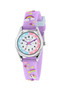 Tikkers Time Teacher Pink Unicorn 3D Strap Watch 