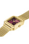 CLUSE Gracieuse Mini Dark Cherry Gold Mesh Watch CW15510
