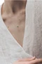PDPAOLA Green Aventurine Stella Necklace