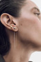 PDPAOLA Lyra Earrings Silver ARB2-G99-U