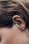 PDPAOLA Lyra Earrings Green Aventurine ARB1-G96-U