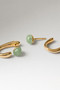 PDPAOLA Green Aventurine Nova Earrings ARB1-G93-U