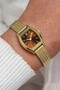 CLUSE Tonnette Mini Brown Mesh Gold Watch CW16504