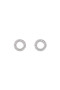 Bianc CZ Open Circle Stud 10100131