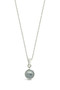 Ichu Featured Pearl Blue Grey Necklace RP1004B