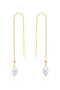 Ania Haie Pearl Threader Earrings E019-01GAnia Haie Pearl Threader Earrings E019-01G