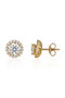 Georgini Heirloom Esteem Earrings Gold IE964G