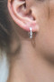 Georgini Aurora Glimmer Earrings Silver IE977W