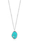 Ania Haie Silver Tidal Turquoise Necklace N027-01H