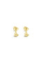 Ichu Tiny Details Studs Gold JP12307G