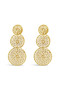 Ichu Oriental Earrings Gold F1707G