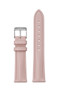 Cluse 18mm Watch Strap Pink/Silver Leather CS12312