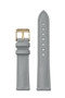 Cluse 18mm Watch Strap Grey/Gold Leather CS12314