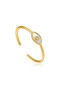 Ania Haie Evil Eye Gold Adjustable Ring R030-01G