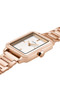 Cluse Fluette White/Rose Gold Link Watch CW11503