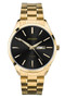 Sekonda YG Gold Case Black Dial Bracelet 40mm SK1644