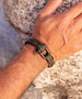 Pig & Hen Gorgeous George bracelet Army/Black