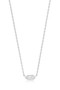Ania Haie Silver Sparkle Emblem Chain Necklace N041-01H-W
