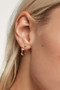 PDPAOLA Five Gold Earrings AR01-289-U