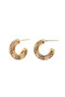 PDPAOLA Tiger Gold Earrings AR01-291-U