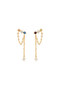 PDPAOLA Mana Gold Earrings AR01-297-U