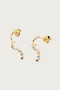 PDPAOLA Sage Gold Earrings AR01-303-U