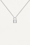 PDPAOLA Bond Silver Necklace