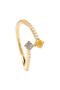 PDPAOLA Villa Gold Ring AN01-647