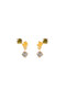 PDPAOLA Flora Gold Earrings AR01-543-U