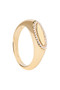 PDPAOLA Lace Stamp Gold Ring AN01-629