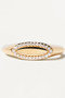 PDPAOLA Lace Stamp Gold Ring AN01-629