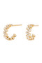PDPAOLA Little Crown Gold Earrings AR01-578-U