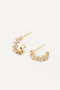 PDPAOLA Little Crown Gold Earrings AR01-578-U