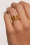 PDPAOLA Spring Gold Ring