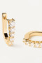PDPAOLA Rise Gold Earrings