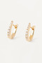 PDPAOLA Stare Gold Earrings