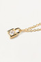 PDPAOLA Padlock Gold Necklace CO01-487-U