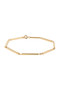 PDPAOLA Bar Chain Gold Bracelet PU01-405-U