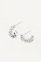 PDPAOLA  Little Crown Silver Earrings AR02-578-U
