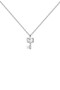 DPAOLA Key Silver Necklace