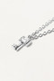 DPAOLA Key Silver Necklace