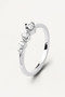 PDPAOLA Spark Silver Ring AN02-801